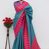 Elision Rama Soft Banarasi Silk Saree With Lagniappe Blouse Piece
