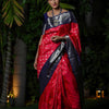 Extraordinary Dark Pink Soft Silk Saree With Glowing Blouse Piece