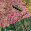 Imaginative Baby Pink Kanjivaram Silk Saree With Ravishing Blouse Piece