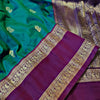 Phenomenal Rama Soft Banarasi Silk Saree With Opulent Blouse Piece