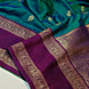 Phenomenal Rama Soft Banarasi Silk Saree With Opulent Blouse Piece