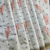 Murmurous Off White Embroidery Work Tussar Silk Saree With Enthralling Blouse Piece