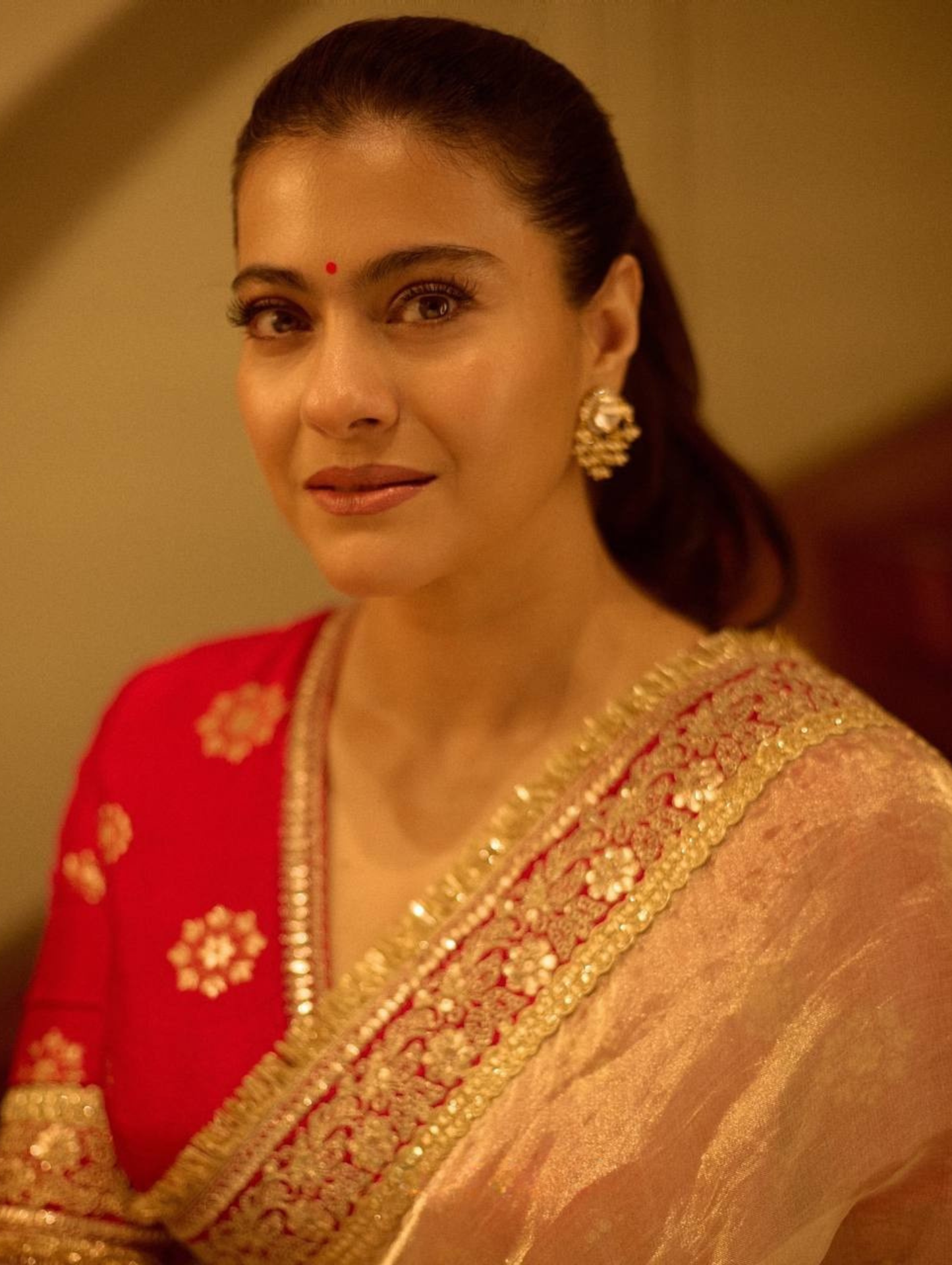 Maroon Embroidered Silk Blouse with Ivory Net Dupatta & Heavy Zari Border