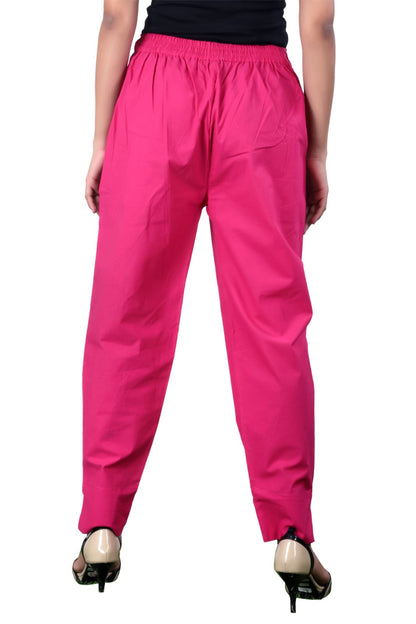 Pink Cotton Pants