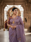 Butterfly Charm Crush Tissue Saree with Designer Bandhani Blouse  (4 Color Options Available)