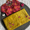 Butterfly Charm Crush Tissue Saree with Designer Bandhani Blouse  (4 Color Options Available)
