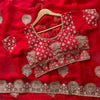 Regal Zari Bloom Saree with Heavy Embroidered Blouse  (4 Royal Color Options Available)
