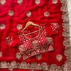 Regal Zari Bloom Saree with Heavy Embroidered Blouse  (4 Royal Color Options Available)