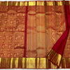 Royal Red Banarasi Silk Saree with Grand Peacock Zari Weaving & Heavy Gold Border | Bridal & Wedding Wear