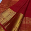 Royal Red Banarasi Silk Saree with Grand Peacock Zari Weaving & Heavy Gold Border | Bridal & Wedding Wear