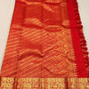 Grand Bridal Red Banarasi Silk Saree with Elephant Zari Border & Paisley Pallu | Premium Wedding Wear
