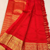 Grand Bridal Red Banarasi Silk Saree with Elephant Zari Border & Paisley Pallu | Premium Wedding Wear