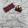 Luxury White Shimmer Organza Saree With Sequins Checks Work & Designer Blouse