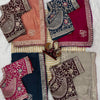 Luxury Silk Saree With Heavy Embroidered Designer Blouse & Sequins Border Festive Saree