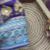 Premium Multicolor Printed Saree With Mirror Work Border & Designer Blouse Ethnic Saree